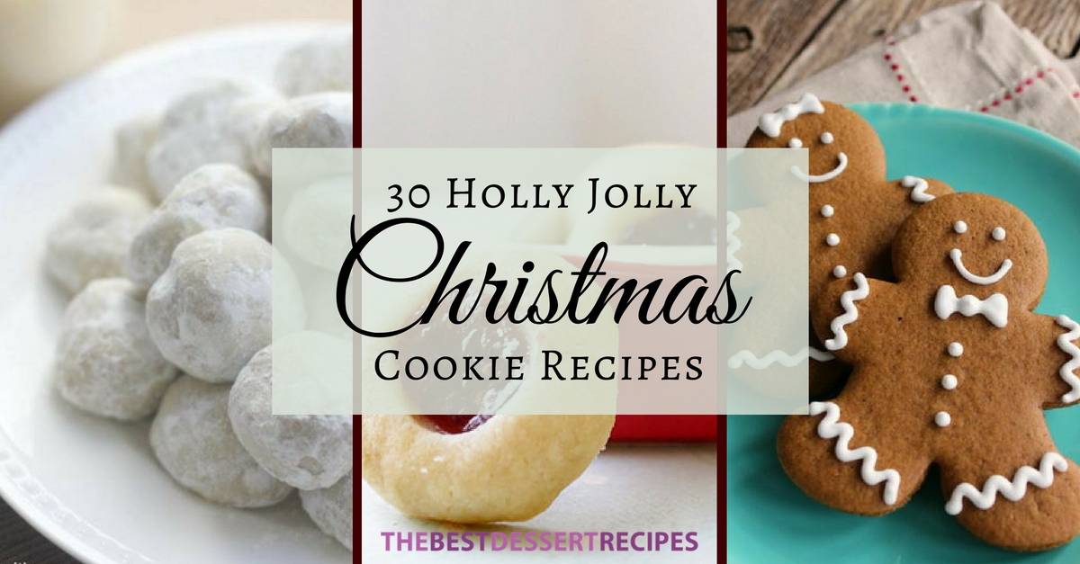 30 Holly Holly Christmas Cookie Recipes