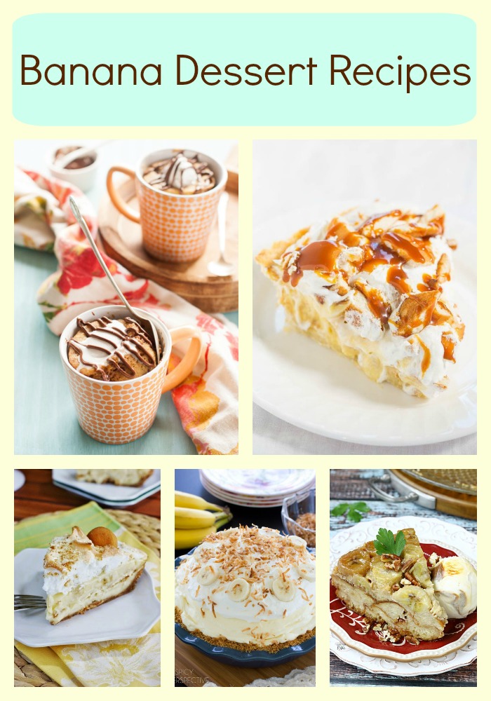 Banana Dessert Recipes