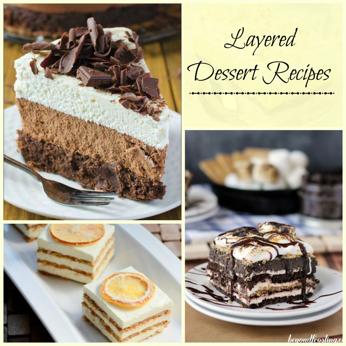 Layered Dessert Recipes