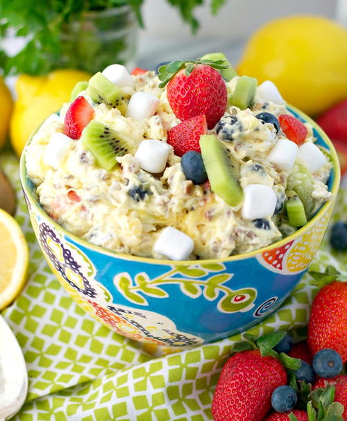 "Spring Fling" Fluff Fruit Salad